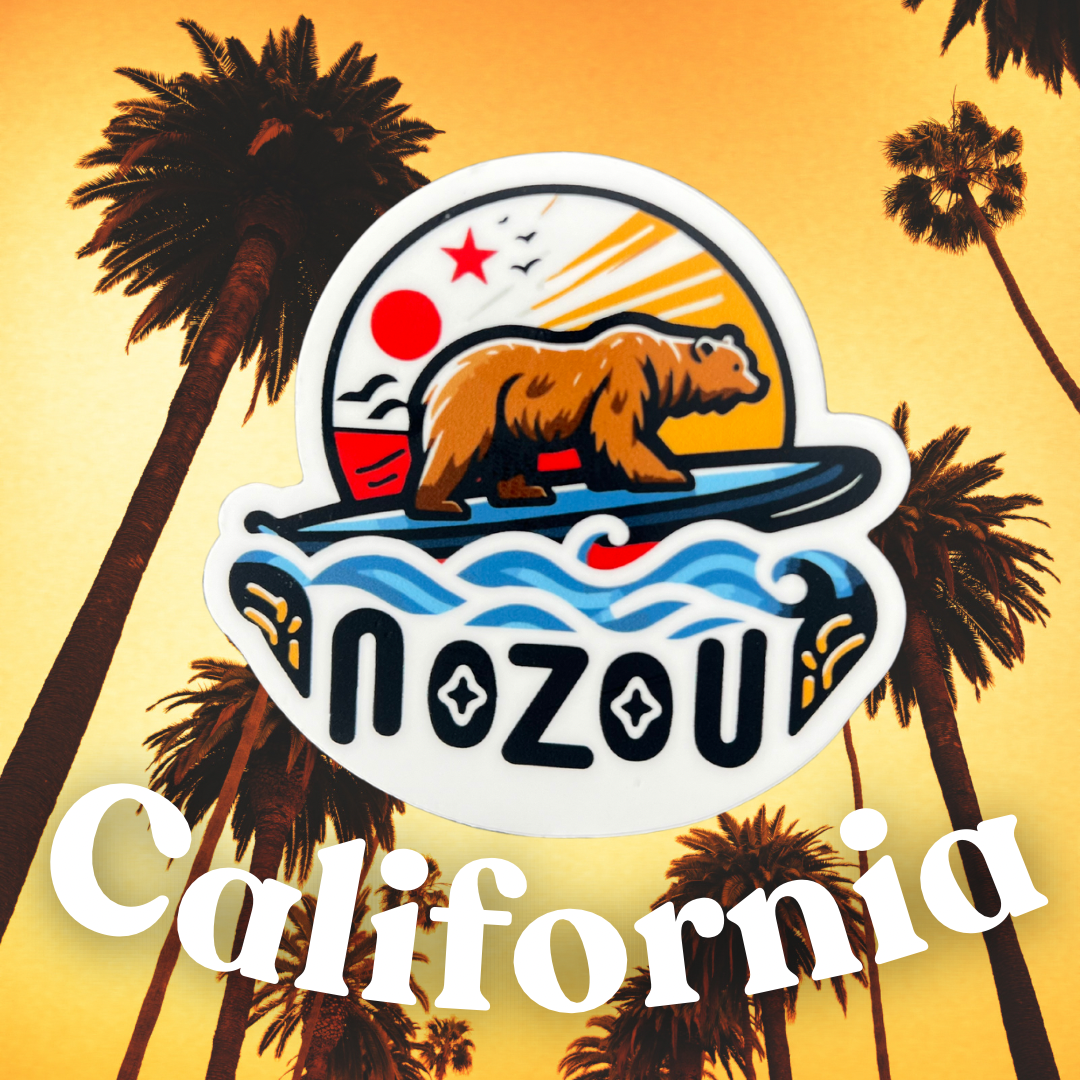 Paddleboarding State Stickers
