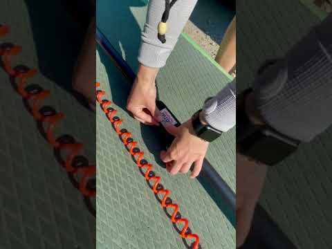 NOZOU Paddle Holder - Non-Slip Grip Fits Securely on Paddle Board Handle