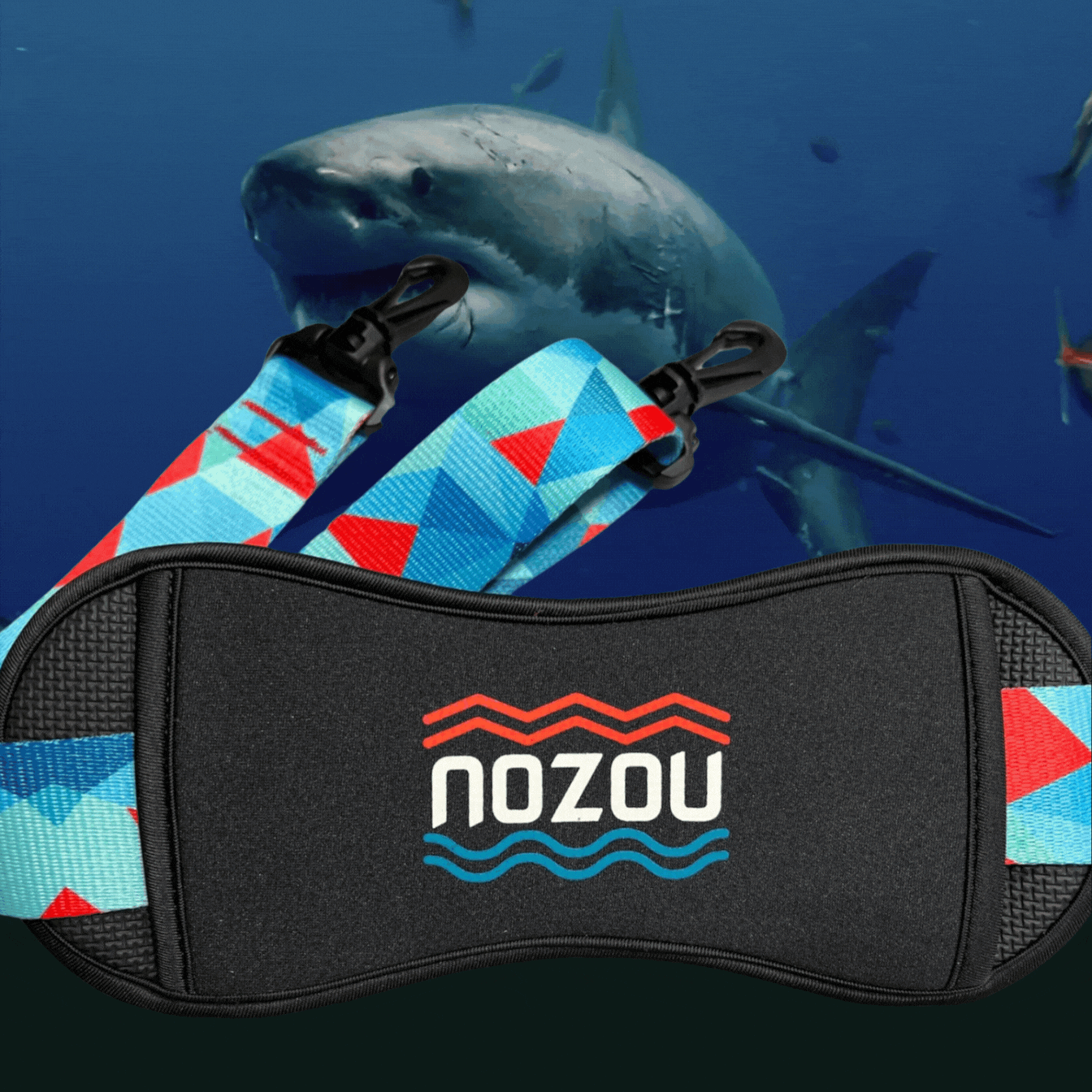 Shark Attack Paddleboard Strap - Nozou